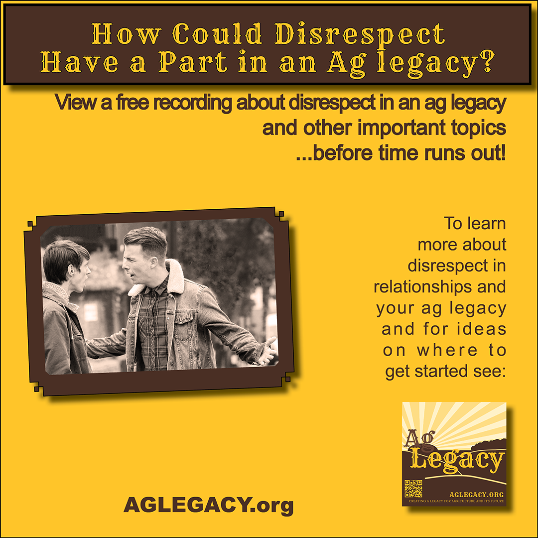 Graphic of AG LEGACY Media Post