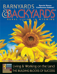 Barnyards & Backyards Magazine cover photo