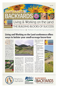 Barnyards & Backyards insert cover photo