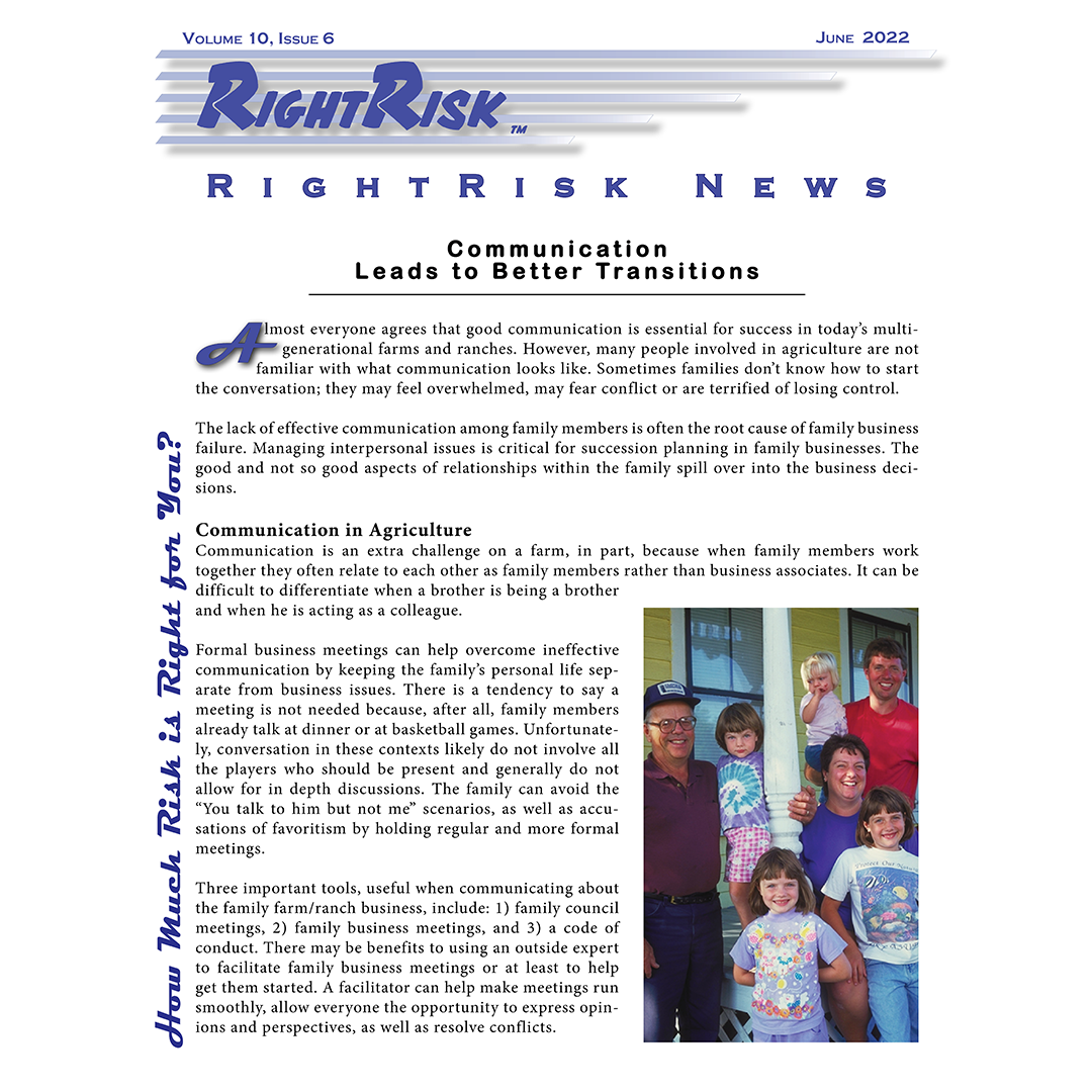 IMAGE: RightRisk News front page